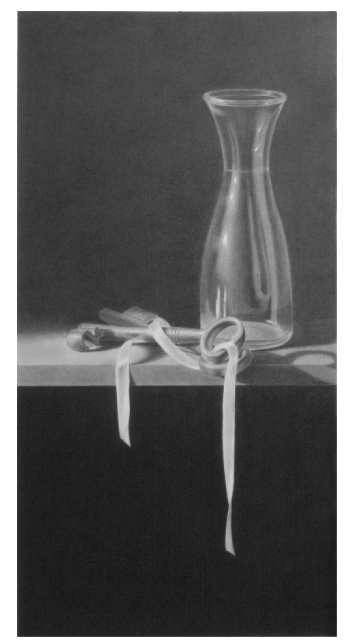 DOS LLAVES ENLAZADAS POR UNA CINTA